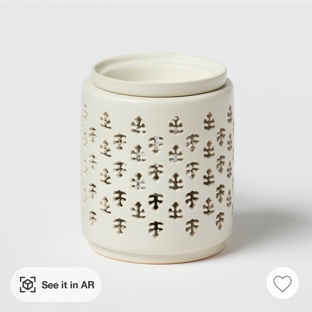Target Threshold - Cream Ceramic Candle Warmer